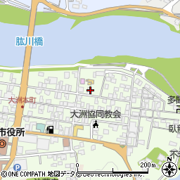 愛媛県大洲市大洲71周辺の地図