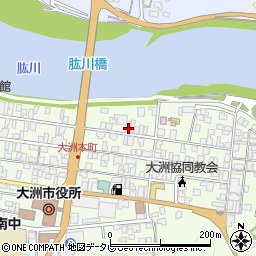 愛媛県大洲市大洲41周辺の地図