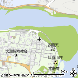 愛媛県大洲市大洲306周辺の地図