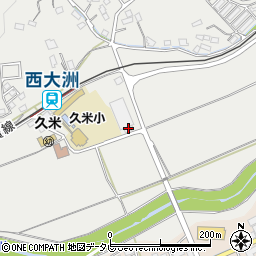 四国西濃運輸株式会社　大洲営業所周辺の地図