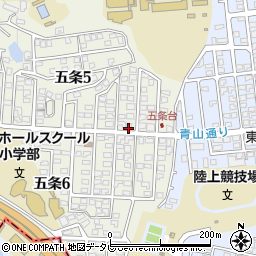 五条台・ＨＡＮＡＥ周辺の地図