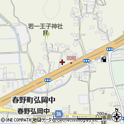 高知県高知市春野町弘岡中773周辺の地図