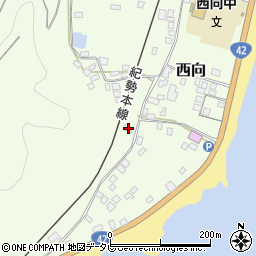 和歌山県東牟婁郡串本町西向1146周辺の地図