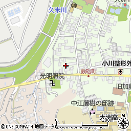 愛媛県大洲市大洲767-1周辺の地図