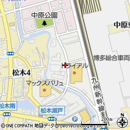ＪＲ松原宿舎周辺の地図
