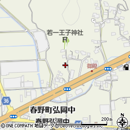 高知県高知市春野町弘岡中790周辺の地図