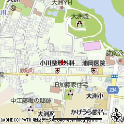 愛媛県大洲市大洲880周辺の地図