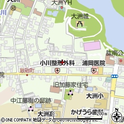 愛媛県大洲市大洲880周辺の地図