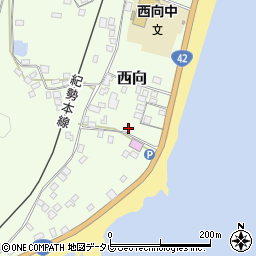 和歌山県東牟婁郡串本町西向1331周辺の地図