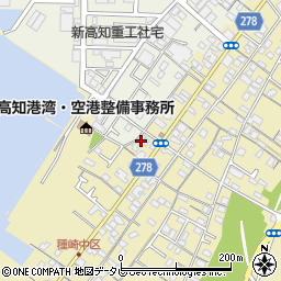高知県高知市種崎28周辺の地図