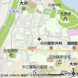 愛媛県大洲市大洲835周辺の地図