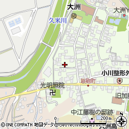 愛媛県大洲市大洲777-2周辺の地図