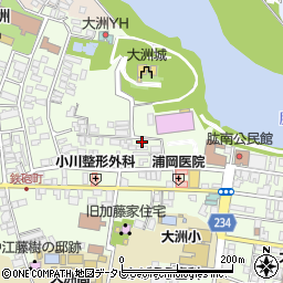 愛媛県大洲市大洲888周辺の地図