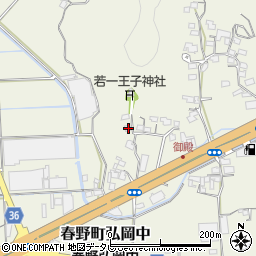 高知県高知市春野町弘岡中793周辺の地図