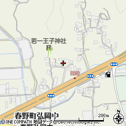 高知県高知市春野町弘岡中801周辺の地図