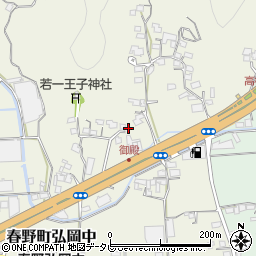 高知県高知市春野町弘岡中805周辺の地図