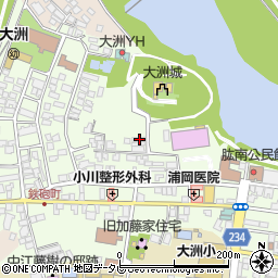 愛媛県大洲市大洲889周辺の地図