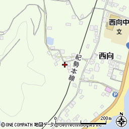 和歌山県東牟婁郡串本町西向1110周辺の地図