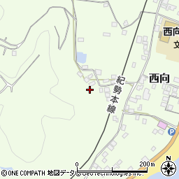 和歌山県東牟婁郡串本町西向1112周辺の地図