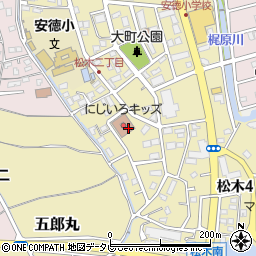 那珂川市療育センターにじいろキッズ周辺の地図