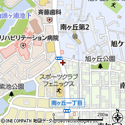 リッカー福岡店周辺の地図