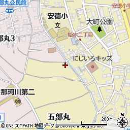 福岡県那珂川市五郎丸98周辺の地図