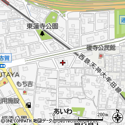 スーパーユーフィット太宰府周辺の地図