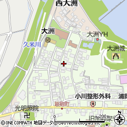 愛媛県大洲市大洲832周辺の地図
