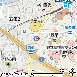 萩尾ビル周辺の地図