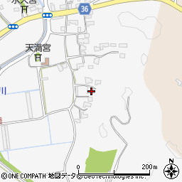 高知県高知市春野町内ノ谷654周辺の地図