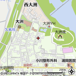 愛媛県大洲市大洲880-90周辺の地図