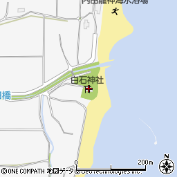 白石神社周辺の地図