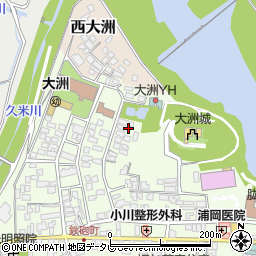 愛媛県大洲市大洲880-100周辺の地図