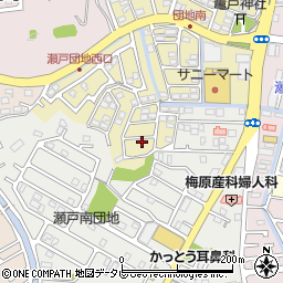 高知県高知市瀬戸西町3丁目118周辺の地図