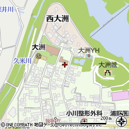 愛媛県大洲市大洲831-6周辺の地図