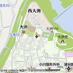 愛媛県大洲市大洲831周辺の地図