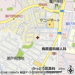 高知県高知市瀬戸西町3丁目89周辺の地図