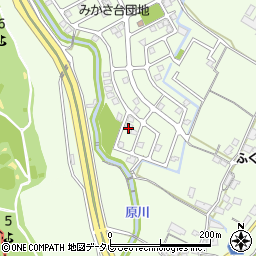 福岡県筑紫野市原166-378周辺の地図
