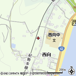 和歌山県東牟婁郡串本町西向944周辺の地図