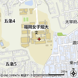 九州学園事務局庶務課周辺の地図