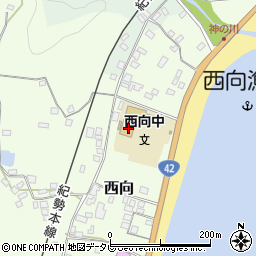 和歌山県東牟婁郡串本町西向938周辺の地図