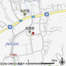 高知県高知市春野町内ノ谷810周辺の地図