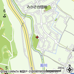 福岡県筑紫野市原166-429周辺の地図