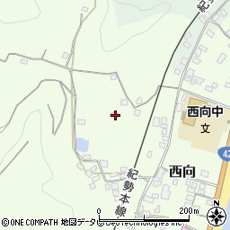 和歌山県東牟婁郡串本町西向982周辺の地図