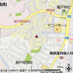 高知県高知市瀬戸西町3丁目103周辺の地図