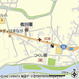 西日本三菱農機販売株式会社　佐川営業所周辺の地図