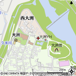 愛媛県大洲市大洲885-7周辺の地図