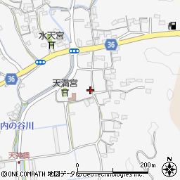 高知県高知市春野町内ノ谷805周辺の地図