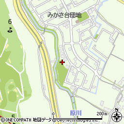 福岡県筑紫野市原166-428周辺の地図