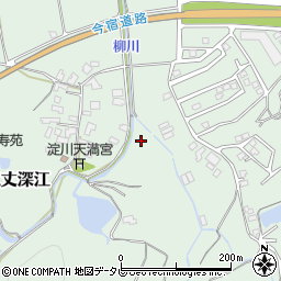 福岡県糸島市二丈深江周辺の地図